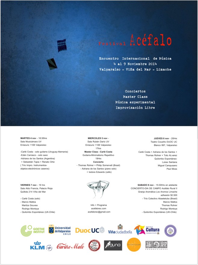 PROGRAMA ACéFALO FEST 2014